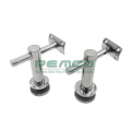 Pj-B409 Adjustable Pipe Glass Mounted Bracket Tempered Tube Handrail Glass Bracket